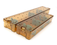 PPSU Sterilization Tray Autoclave Case for Laparoscope Cystoscope Hysteroscope
