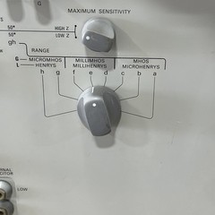 GenRad 1632-A Inductance Bridge + 1311-A Audio Oscillator + 1232-A Null Det.