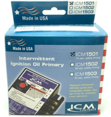 NEW – ICM1501 OIL BURNER PRIMARY CONTROL for R8184G4066, R818G1161, R8184G1294
