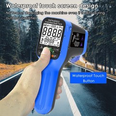 Digital Infrared Thermometer Gun Non-Contact -58°F to 2912°F (-50°C to 1600°C)