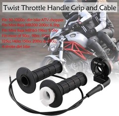 7/8″ Handle Grip Twist Throttle Cable for 50cc 90cc 110cc 125cc 140cc 150cc 200c