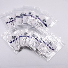 4 Pcs 1 Pack Dental Orthodontic 1st Molar Bracket Buccal Tube Bondable Roth 022