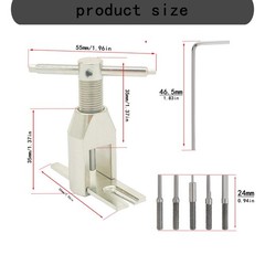 2PCS Aluminum Alloy Motor Pinion Remove Motor Gear Puller Tool for Vehicle Mo…