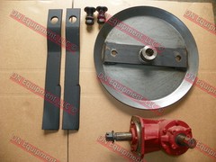5′ Rotary Cutter Kit Includes Gear Box, HD Blade Pan, Blades, and Blade Bolts
