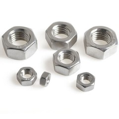 M10/M12/M14/M16/M18/M20/M22-M27 304 Stainless Steel Hexagonal Nut DIN934 SUS304