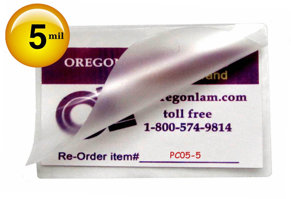 500/pack Prayer Card size Hot Laminating Pouches 5 Mil 2-3/4 x 4-1/2, 2.75 x 4.5