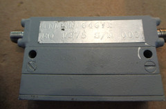One INMET EO 1375 SMA RF Attenuator? or Filter? or ??