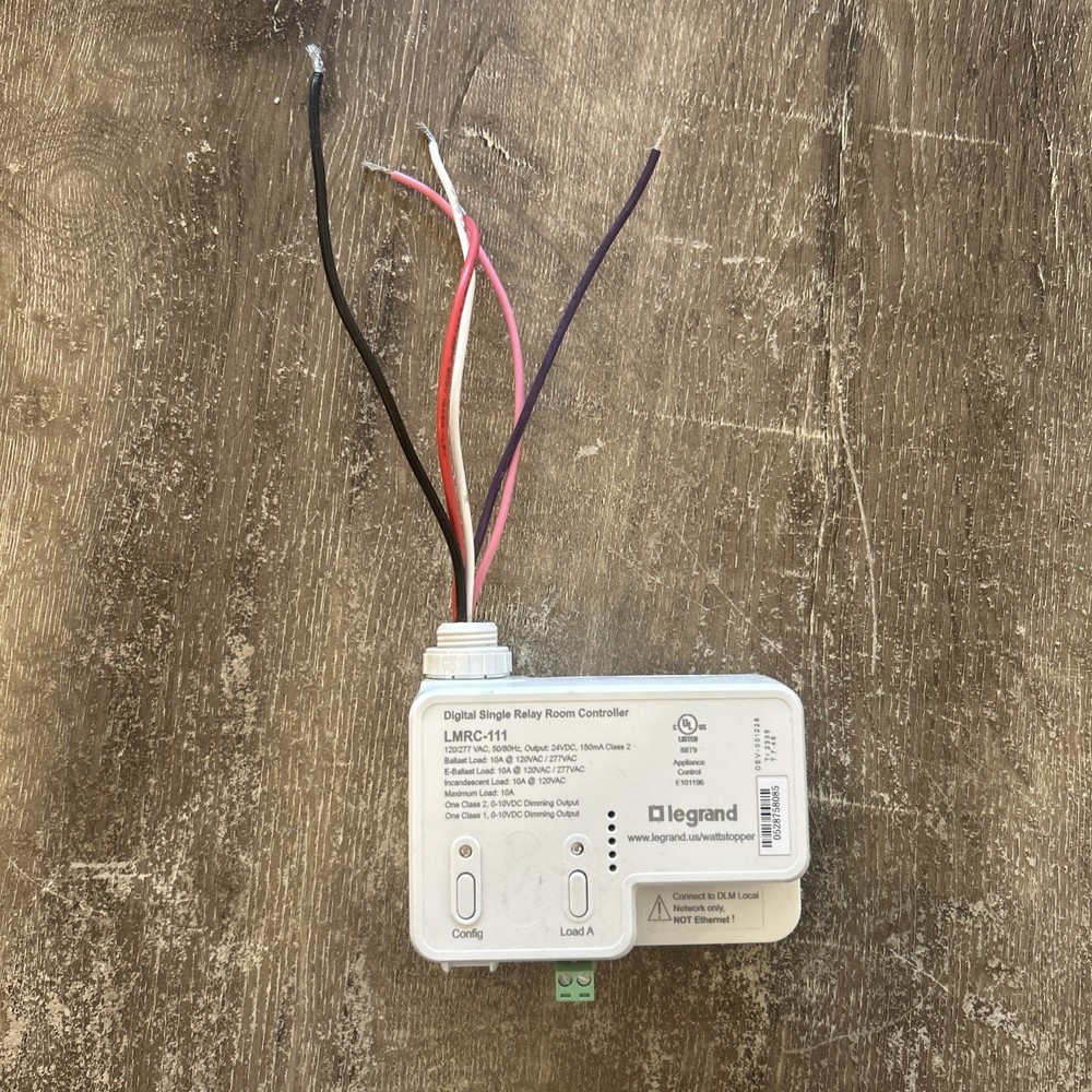 Legrand WATTSTOPPER ( LMRC-111 ) DLM Dimming Room Controller 1-Relay, 0-10v