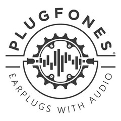 Plugfones Earplug Headphones earbuds and earplugs with music
