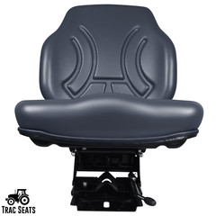 Gray Suspension Seat for New Holland Workmaster 50, 60, 70 Tractor