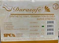 LIFEGUARD 2323 MEDIUM STRETCH VINYL EXAM POWDER FREE CASE/1000 (10X100)