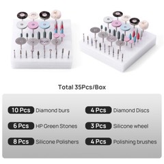 Dental Lab Electric Micro Motor /Handpiece Polishing 35K Rpm/ Polishing HP Kit