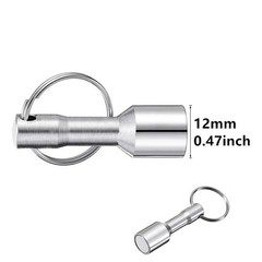 1 Pcs Keychain Neodymium Magnet for Testing Coins, Jewelry, Brass, Gold, Silver