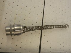 HUBBELL 1.2 to 1.3 Liquidtight Straight Strain Relief Cord Grip 07401032