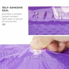 Mix Your Color 100 Poly Bubble Padded Envelopes Mailers #0 6×10 (Inner 6×9)