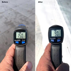 5 Gal. White Maximum-Stretch Rubber and Acrylic Reflective Roof Coating