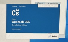 Dell PC w/ Agilent OpenLab Chemstation C.01.10 on Win 10