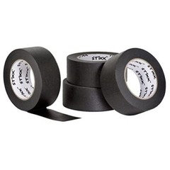 4 Pack 1 Pack 2″ inch x 60yd STIKK Black Painters Tape 14 Day Easy Removal Trim