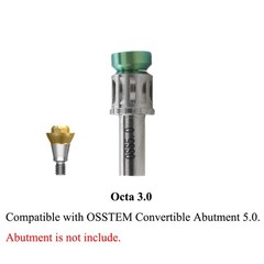 Universal Implant Abutment Driver For Locator Stud Mini Ball Convertible OSSTEM
