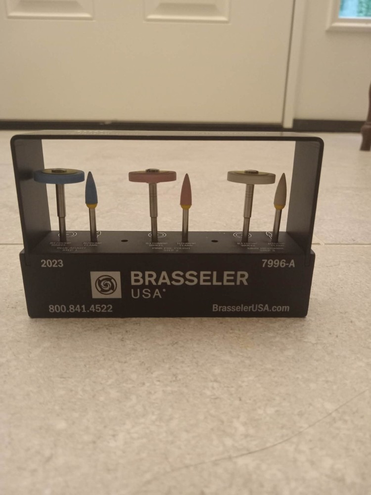 Brasseler USA 7996-A Dental Rubber Polisher Kit for Laboratory & Dentistry