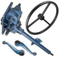Caltric D6NN3600B E0NN3503AA Steering Wheel & Shaft W/ Arms For Ford 2000 2100