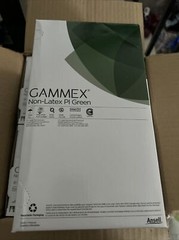 BRAND NEW Gammex non latex pi green gloves Ansell Box Of 50 Pairs size 6