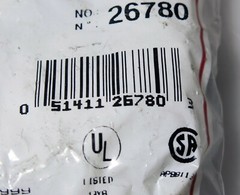 ACC HALEX 26780 Conduit Hanger With Speed Thread – Case of 10 x Packs of 5