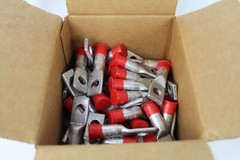Box of 100 Thomas & Betts SA 2-48 1/2″ Aluminum Compression Lugs 78378674978