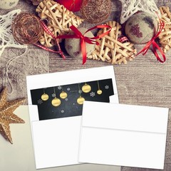 VeriPap 100 Packs 5×7 envelopes, A7 White Envelopes 5.25 x 7.25 inches,