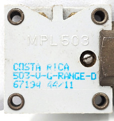 MPL-503-V-G-RANGE-D AIR PRESSURE SWITCH MPL503 COSTA RICA LOT OF 2