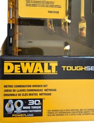 DWMT45426DeWalt TOUGHSERIES Metric Combination Wrench Set – 8 Piece
