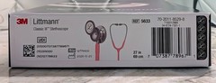 Brand New 3M Littmann Classic III Stethoscope – Pearl Pink (REF 5633) – New