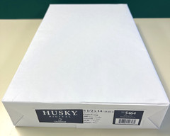 Legal Husky Smooth 60# Digital White 8.5″x14″ Text Paper 500/ream 89gsm