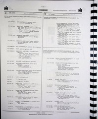IH International 91 Combine Parts Manual Catalog & Attachments