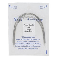 Dental Orthodontic Elastic Niti Arch Wire Round Ovoid 012 014 016 18 Upper Lower