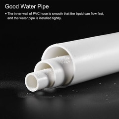 16mm ID 20mm OD 0.35m PVC Rigid Tube Round Pipe Hardware Tubing for Crafts