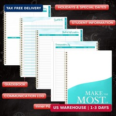 Teacher Planner 2026-2027 – 2026-2027 Teacher Planner Academic Year, Jul. 2026 –