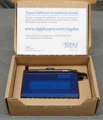 Topaz T-LBK462-HSX-R SignatureGem Signature Pad (R1)