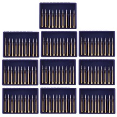 Dental Tungsten Carbide Gold Burs FG7901 Trimming / Finishing / Polishing Flame