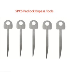 Padlock Bypass Tools 2-Pack Mini Shim Decoders