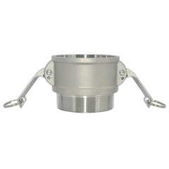 3″ 3 in Type B Camlock Female to Male NPT Stainless Steel 316 Pipe Fitting