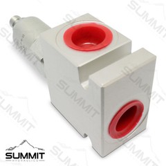 Adj. Pressure Relief Valve; Direct-Acting; #8 SAE; 20 GPM