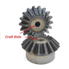 1/1.5/2/3/4/5 Mod Bevel Gear 15-40T Transmission Gears Bevel Teeth 90° 45# Steel