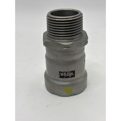 Viega MegaPressG 25111 Carbon Steel 1inP x 1in MPT Gas Pipe Adapter Fitting 5ct