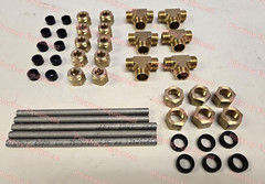 Fuel Line Leak Off Kit for John Deere Tractor 4040-4850 RE27786 READ DESCRIPTION