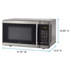 Avanti Microwave Oven 700-Watts Compact 6 Pre Cooking Settings Speed Defrost