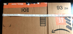 Ten Shipping/Mailing boxes, (6 #93 boxes – 12″x6-1/2″x9″)(4 #90 boxes,11″x7″x9″)