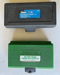2 Sets Carbide Hole Cutters (Greenlee 660 & Ideal 36-311 Sets – Both Partial)