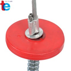Crane Winch Mini Electric Hoist 2200lbs 14ft Wired Remote Control 1600W 110V