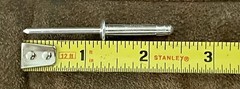 Dome Head Pop Rivets – 3/16″ x 1 in – Aluminum Body – for Kayak Boats – Qty 50